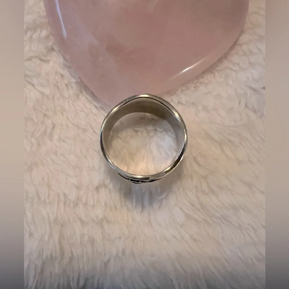 Vintage Shube’s Sterling Genuine Opal .925 Ring - Picture 7 of 9